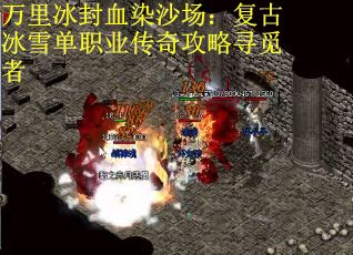 万里冰封血染沙场：复古冰雪单职业传奇攻略寻觅者