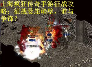 上海疯狂传奇手游征战攻略：征战悬崖峭壁，谁与争锋？