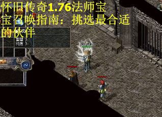 怀旧传奇1.76法师宝宝召唤指南：挑选最合适的伙伴