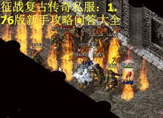 征战复古传奇私服：1.76版新手攻略问答大全