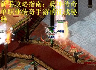 新手攻略指南：乾坤传奇单职业传奇手游的征战秘籍