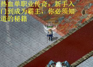 热血单职业传奇：新手入门到成为霸主，你必须知道的秘籍