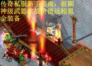 传奇私服新手指南：前期神级武器实战价值远超氪金装备