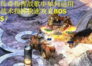 传奇指挥战歌中如何运用战术指挥快速攻克BOSS？