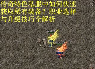 传奇特色私服中如何快速获取稀有装备？职业选择与升级技巧全解析
