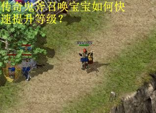 传奇鬼斧召唤宝宝如何快速提升等级？